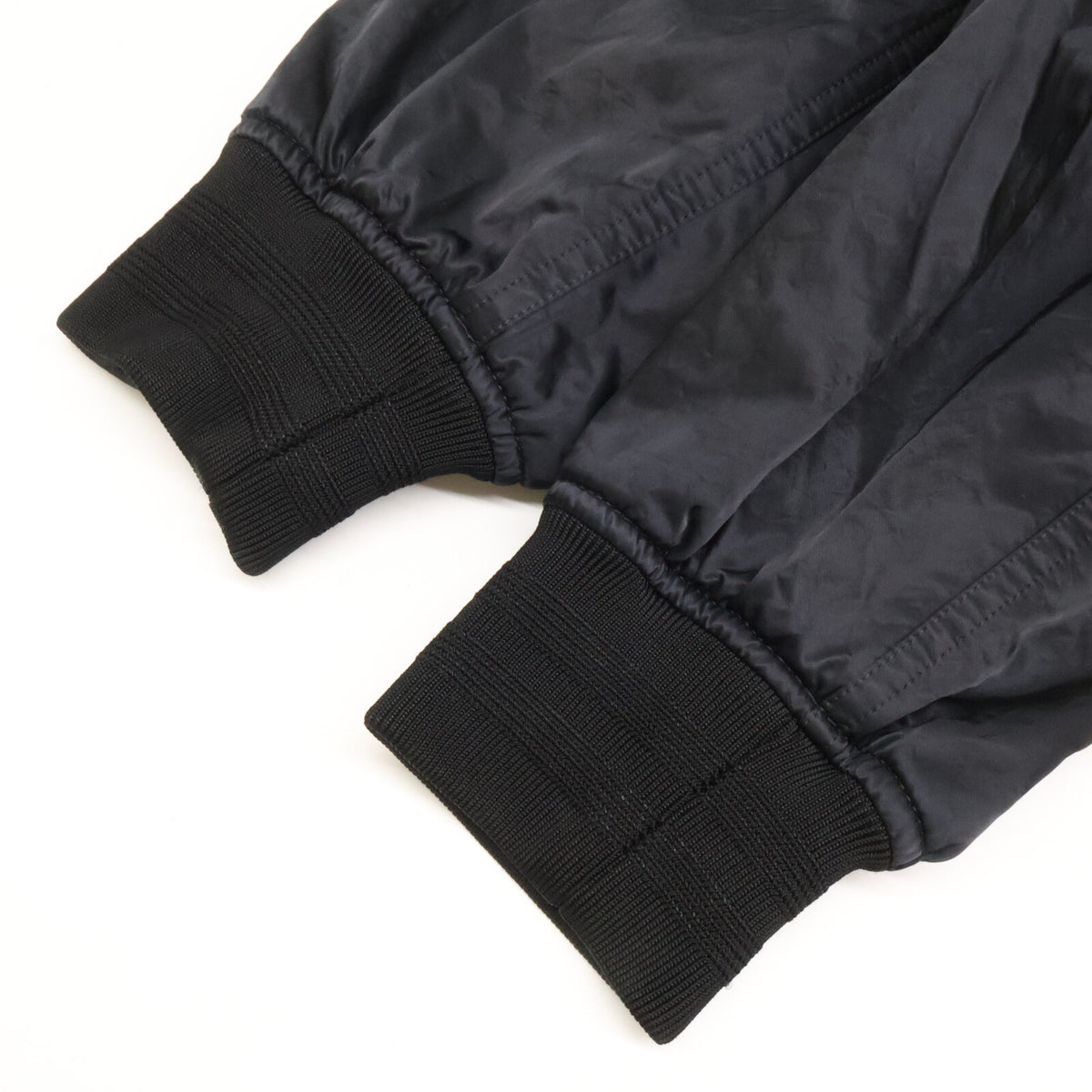 DIOR Technical Canvas Back Logo Bomber Jacket Black Size 46