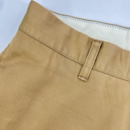 BARNSTORMER 1001P Cotton Flat Front Chinos Beige Size M