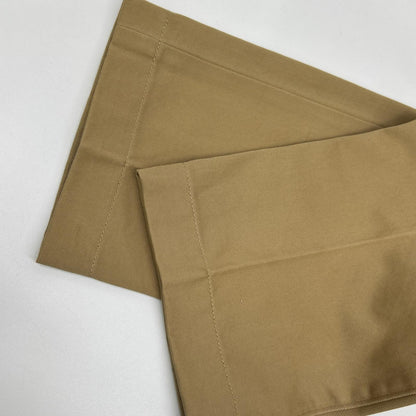 BARNSTORMER 1001P Cotton Flat Front Chinos Beige Size M