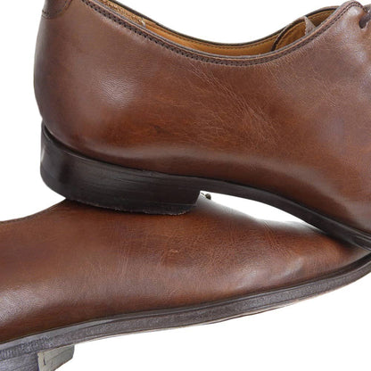 MAGNANNI Lace-Up Wholecut Dress Shoes Brown Size EU 38