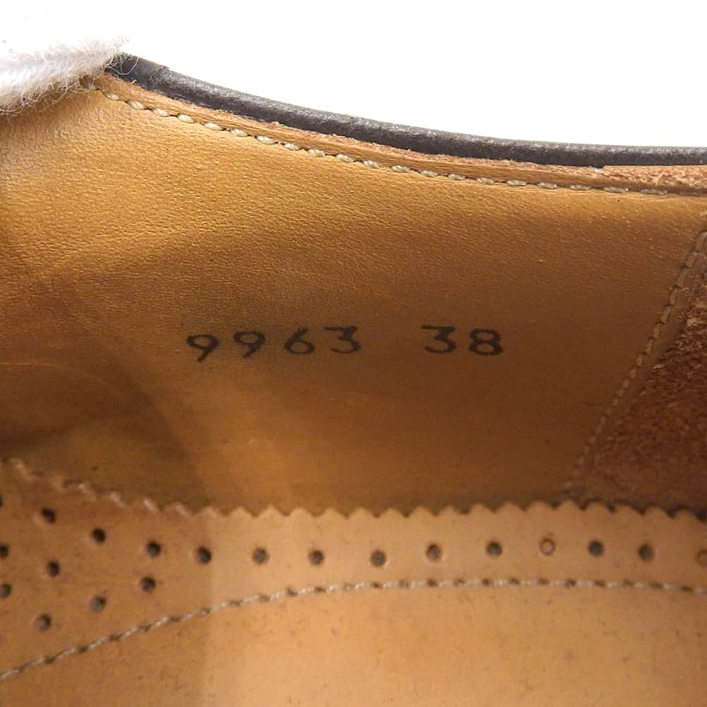 MAGNANNI Lace-Up Wholecut Dress Shoes Brown Size EU 38
