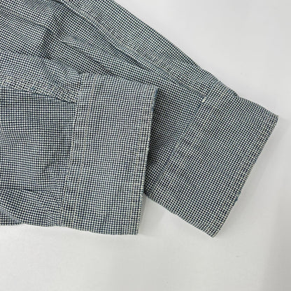 RRL Indigo Houndstooth Long Sleeve Shirt Multi Size XS