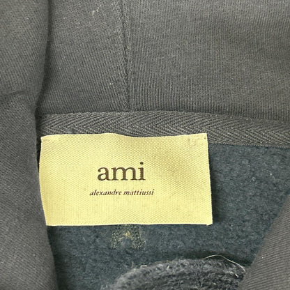 AMI Alexandre Mattiussi Ami de Coeur Hoodie Navy Size XL