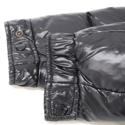 MONCLER Maya Hooded Down Jacket Black Size 5