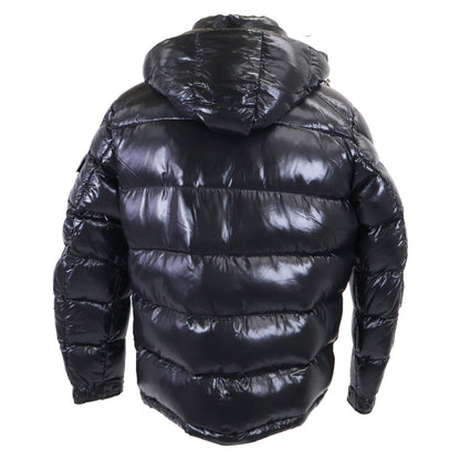 MONCLER Maya Hooded Down Jacket Black Size 5