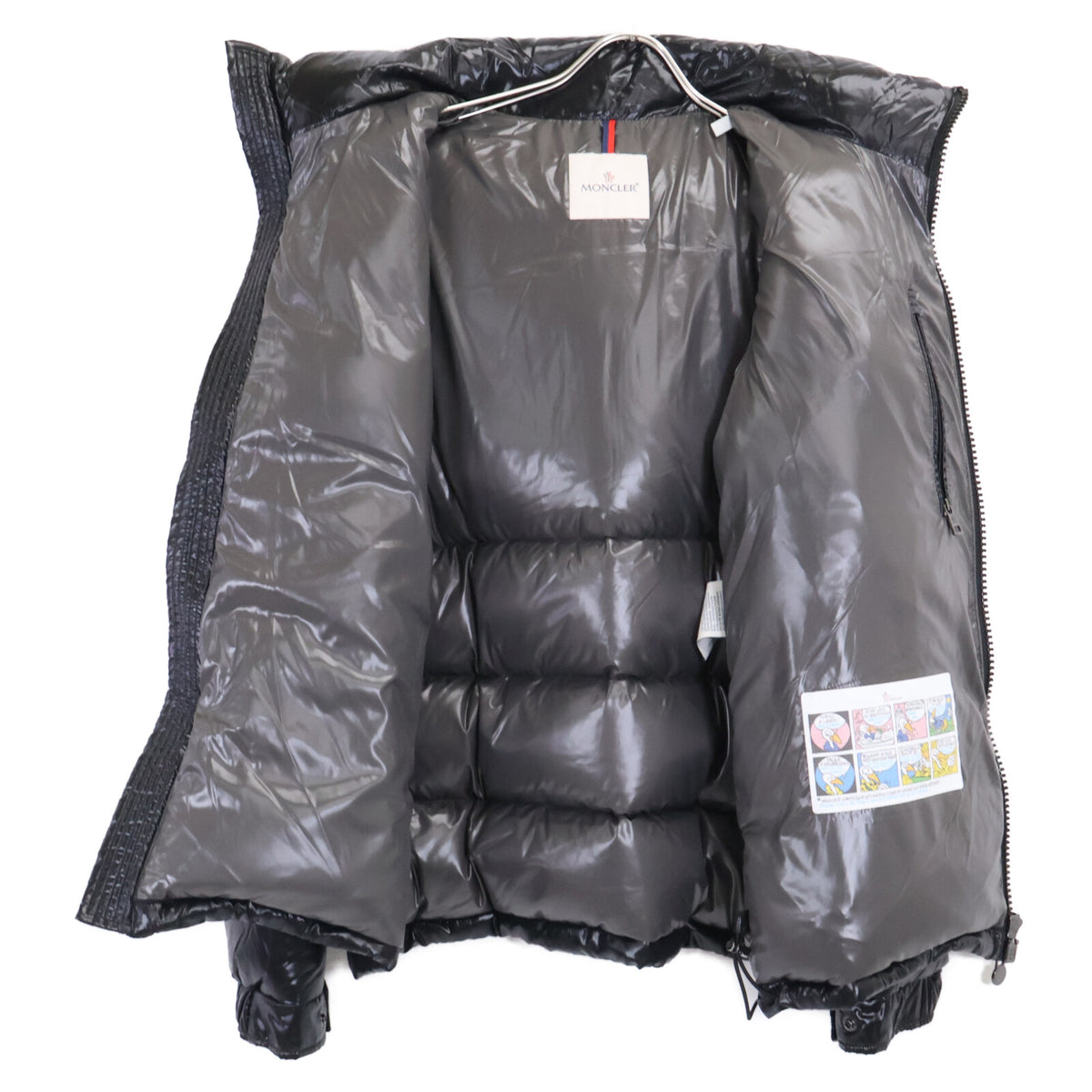 MONCLER Maya Hooded Down Jacket Black Size 5