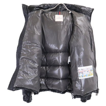 MONCLER Maya Hooded Down Jacket Black Size 5