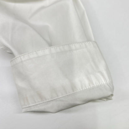 MARNI White Cotton Zip-up Shirt Size 44