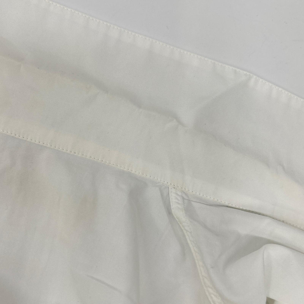 MARNI White Cotton Zip-up Shirt Size 44
