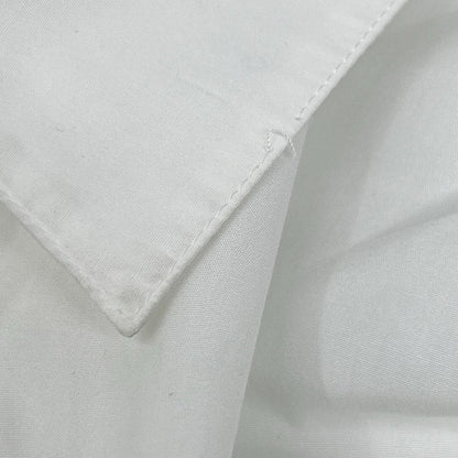 MARNI White Cotton Zip-up Shirt Size 44