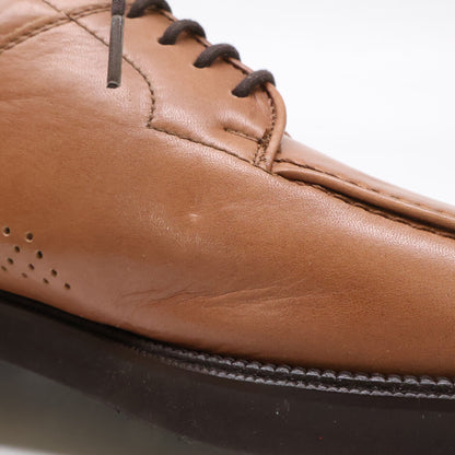 Burberry's 80s-90s U-Tip Leather Shoes Brown Size 25