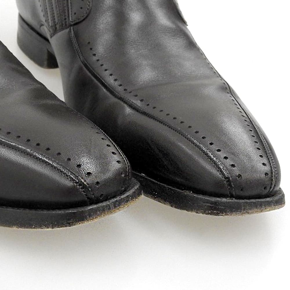 a.testoni Swirl Moc Calf Leather Shoes Brown Loafers Size 6.5
