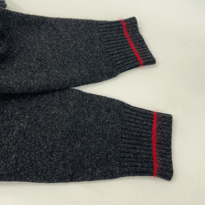 MARNI 2020 Black Mohair Blend Back Knit Sweater Size 46