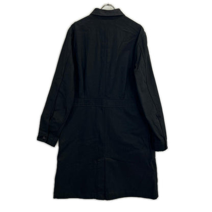 G-STAR RAW Black Patched Pocket Denim Trench Coat Size M