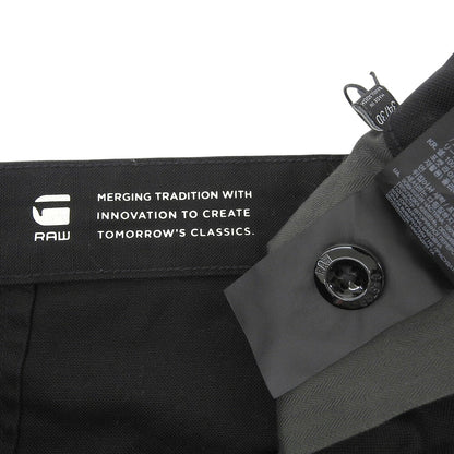 G-STAR RAW Black WORKER CHINO RELAXED Chino Pants Size 33/32