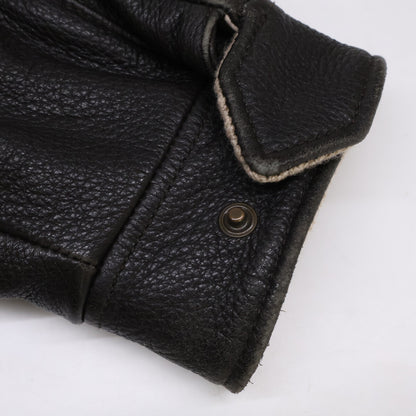 Loro Piana Deerskin Cashmere Lined Half Coat Brown Size S