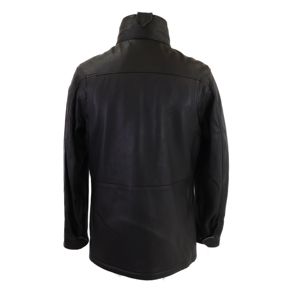 Loro Piana Deerskin Cashmere Lined Half Coat Brown Size S