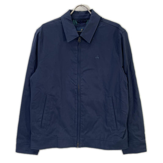 BrooksBrothers GF Logo Embroidery Bomber Jacket Navy Size M