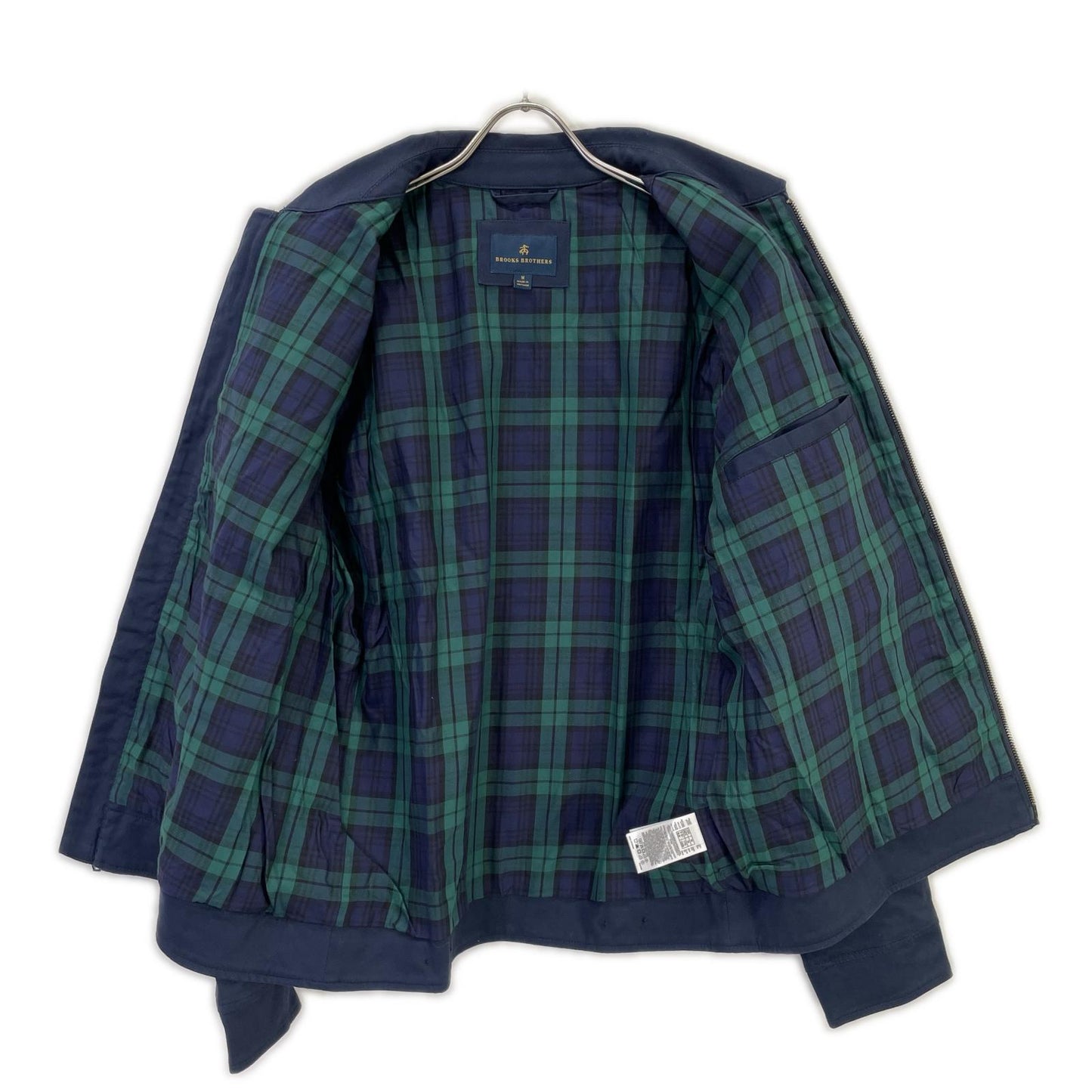 BrooksBrothers GF Logo Embroidery Bomber Jacket Navy Size M