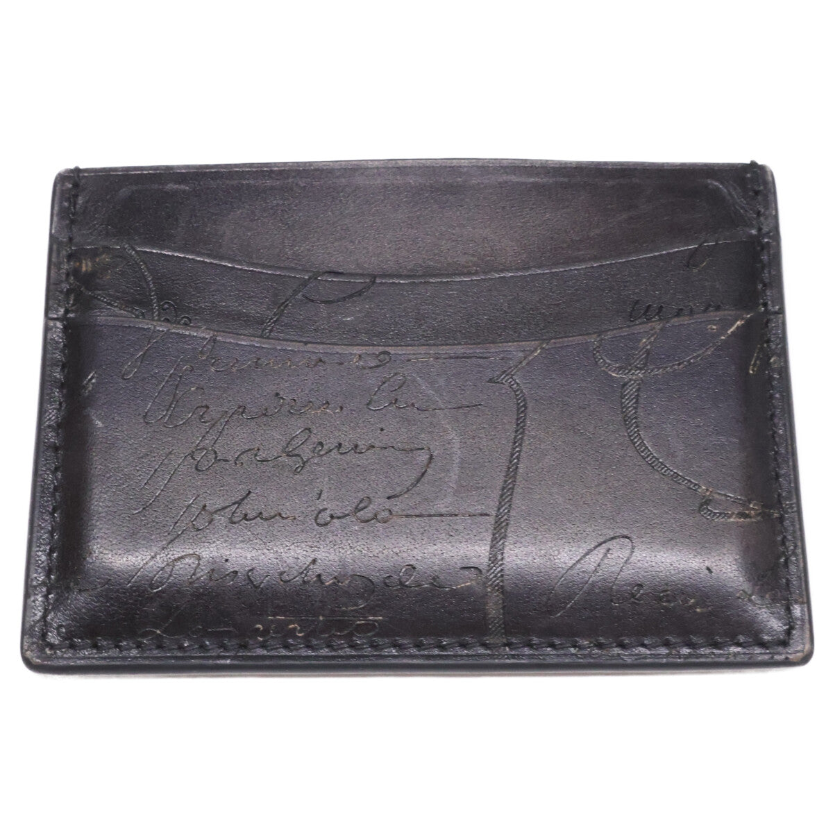 berluti Bamboo Venezia Card Holder ONE SIZE Card Case Size ONE SIZE