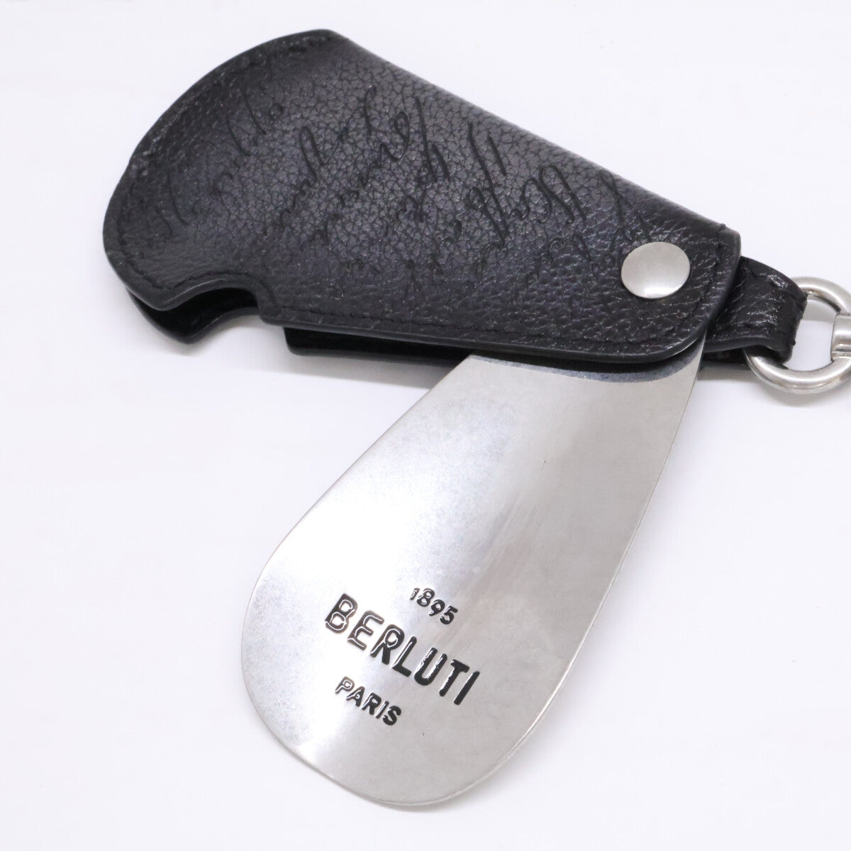 berluti Venezia Soft Leather Shoehorn ONE SIZE Keyring Size ONE SIZE