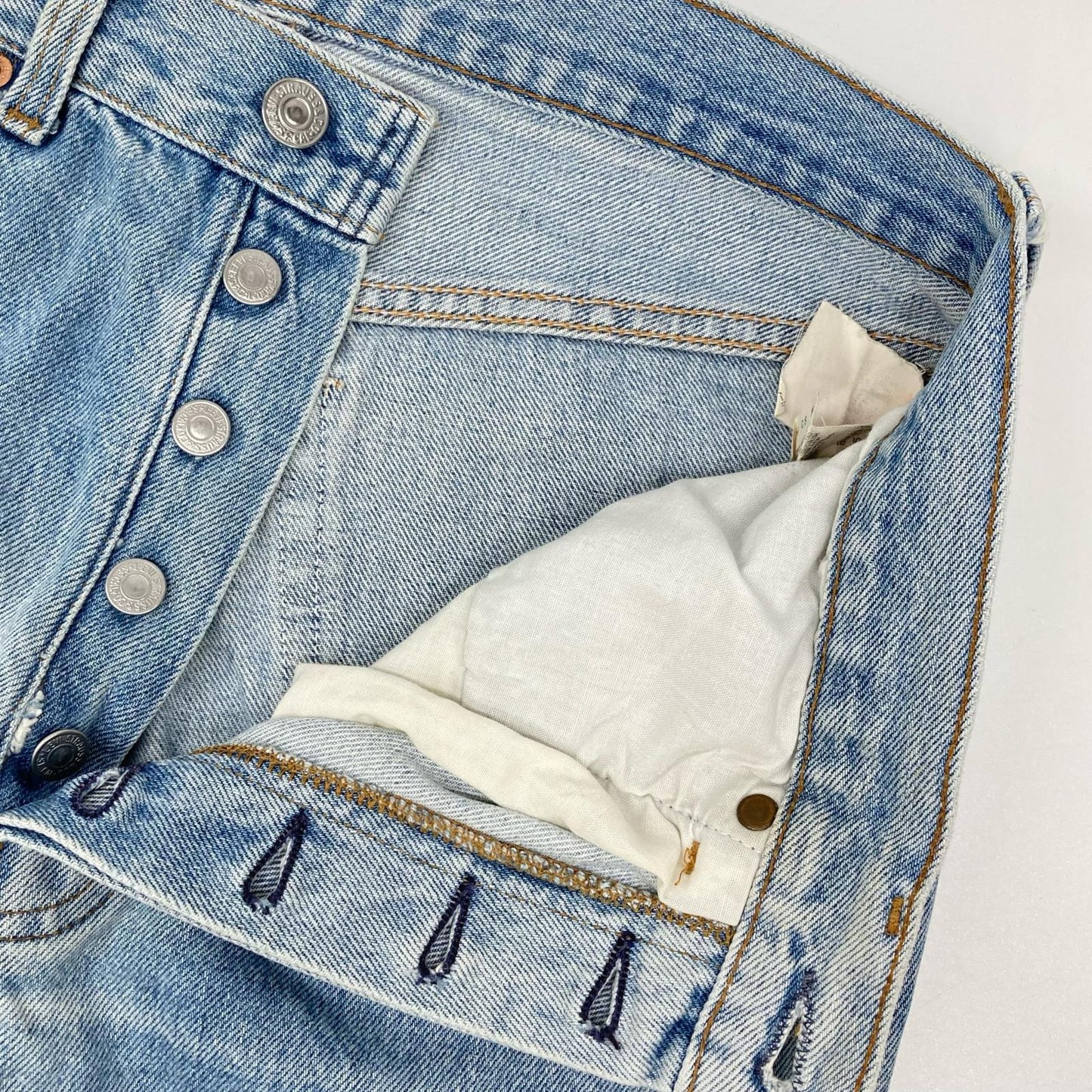 LEVI'S '93 501 Valencia Factory Made Denim Indigo Size 32