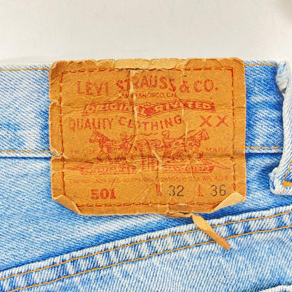 LEVI'S '93 501 Valencia Factory Made Denim Indigo Size 32