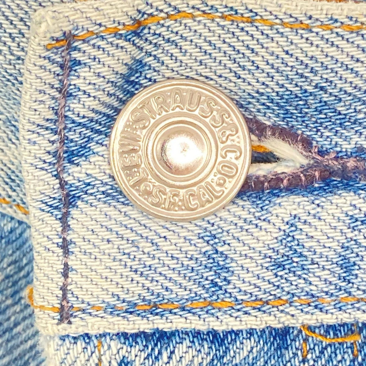 LEVI'S '93 501 Valencia Factory Made Denim Indigo Size 32