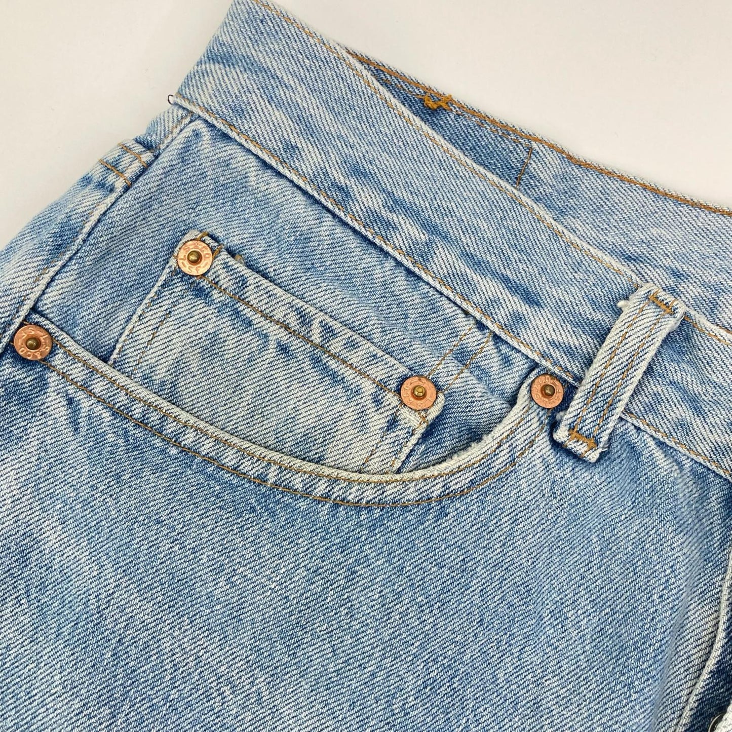 LEVI'S '93 501 Valencia Factory Made Denim Indigo Size 32