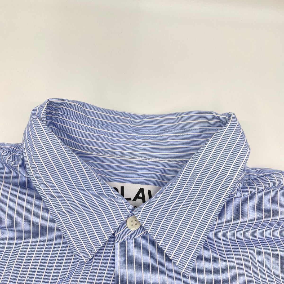 PLAYCOMMEdesGARCONS AZ-B022 Blue Blue/White XL Shirt Size XL