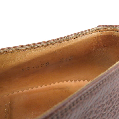 YANKO Double Monk Grain Leather Shoes Brown Sneakers Size 24.5
