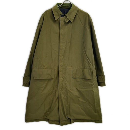 STUDIO NICHOLSON Technical Cotton Car Coat Khaki Size S