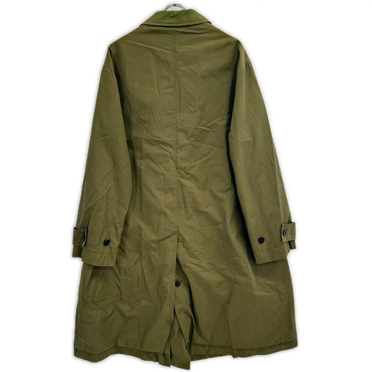STUDIO NICHOLSON Technical Cotton Car Coat Khaki Size S