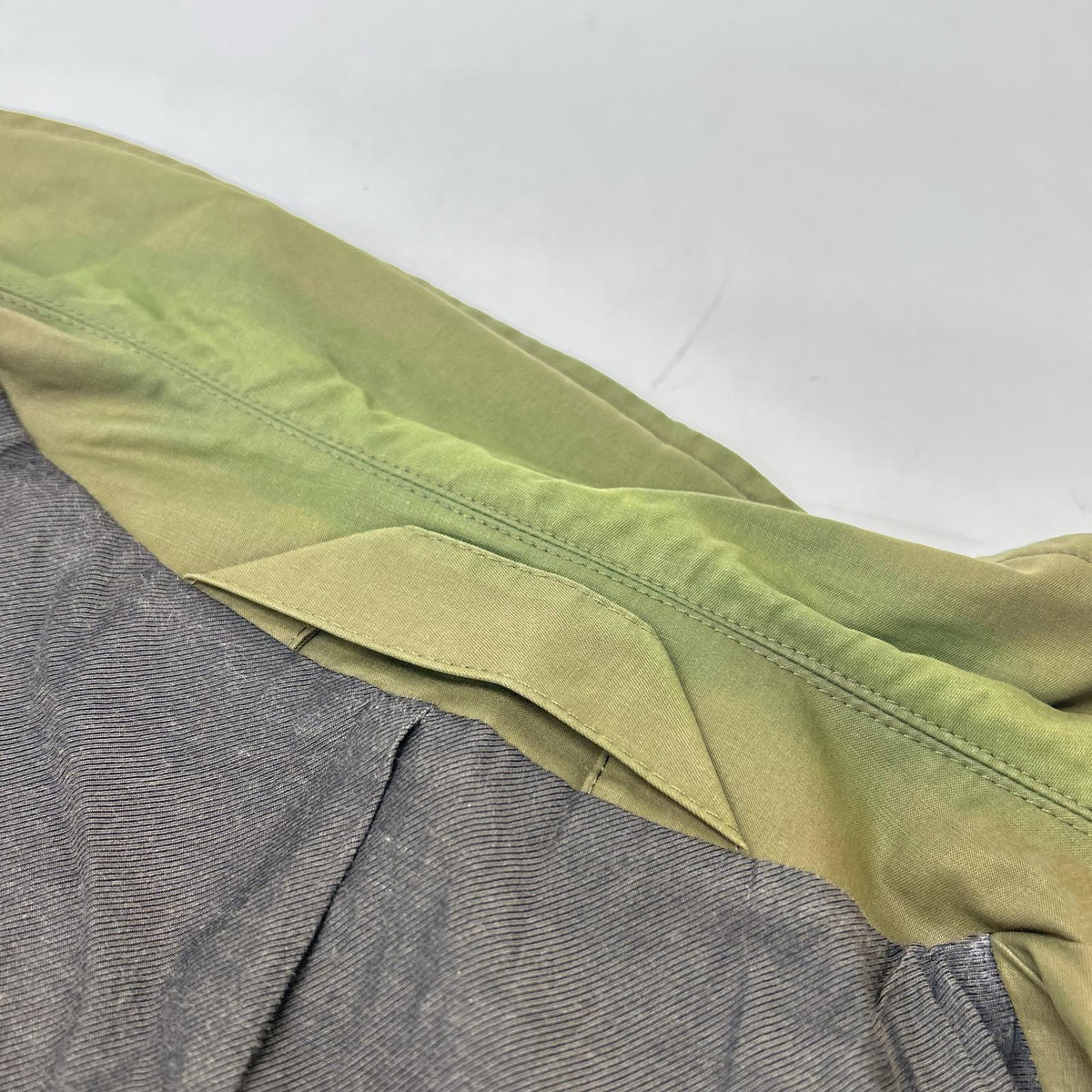 STUDIO NICHOLSON Technical Cotton Car Coat Khaki Size S