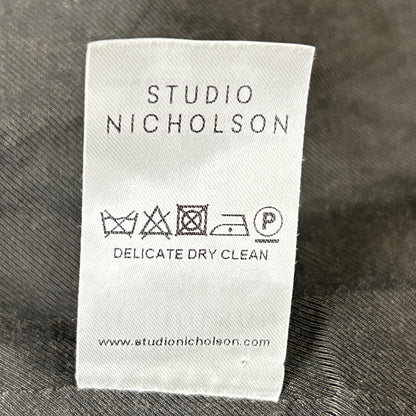 STUDIO NICHOLSON Technical Cotton Car Coat Khaki Size S