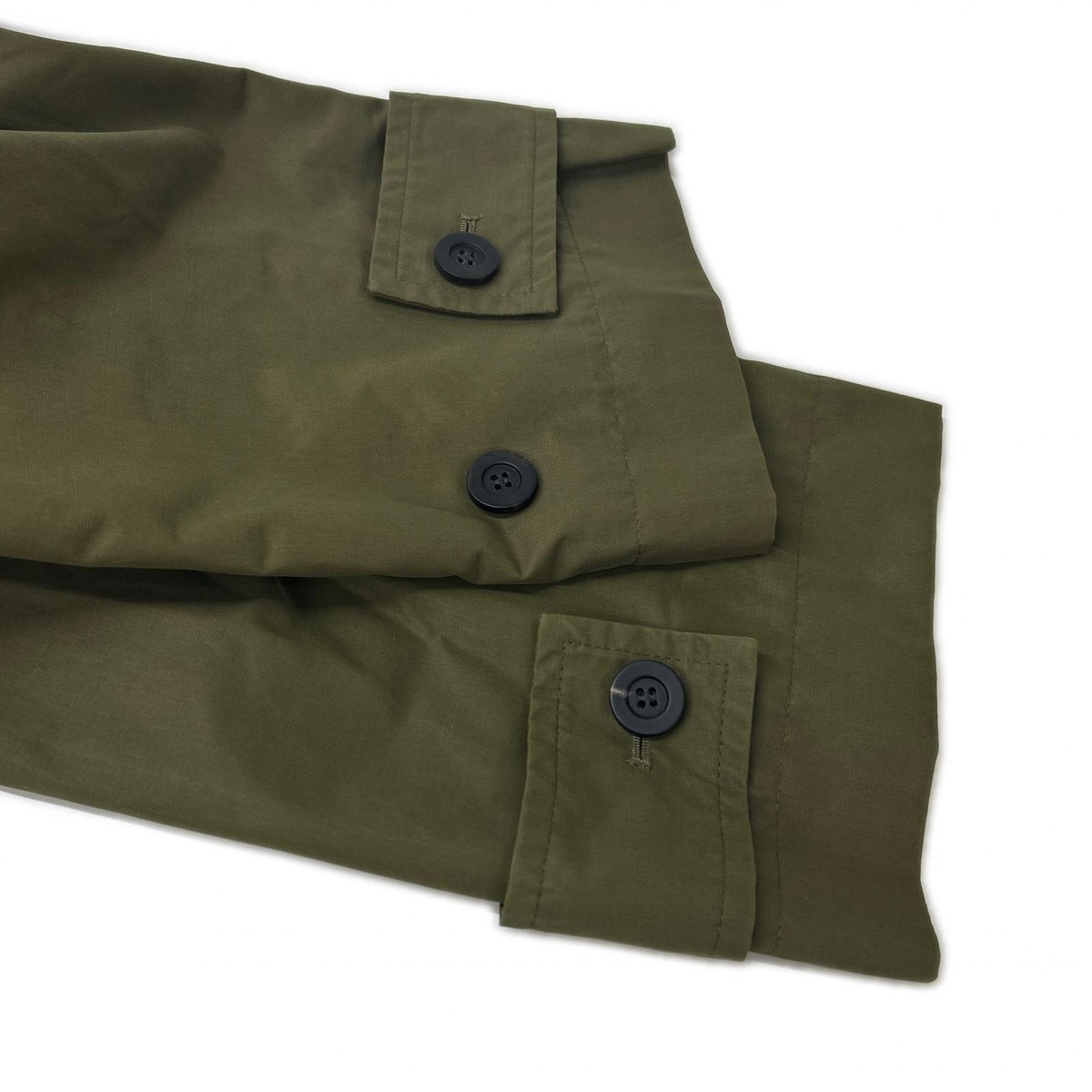 STUDIO NICHOLSON Technical Cotton Car Coat Khaki Size S