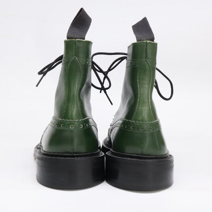 Tricker's 90s Malton Brogue Country Boots Green Size 8