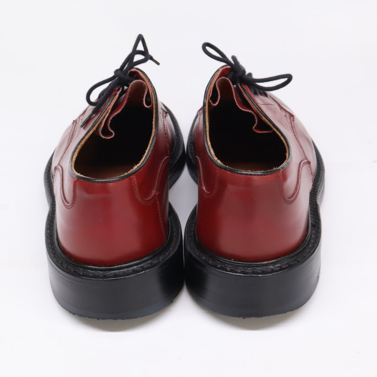 Tricker's 90s Kendal Cordovan Sneakers Burgundy Size 7.5