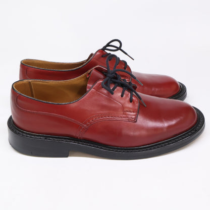 Tricker's 90s Kendal Cordovan Sneakers Burgundy Size 7.5