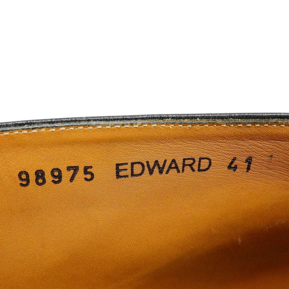 JALAN SRIWIJAYA Edward Chukka Boots Black Leather Size EU 41