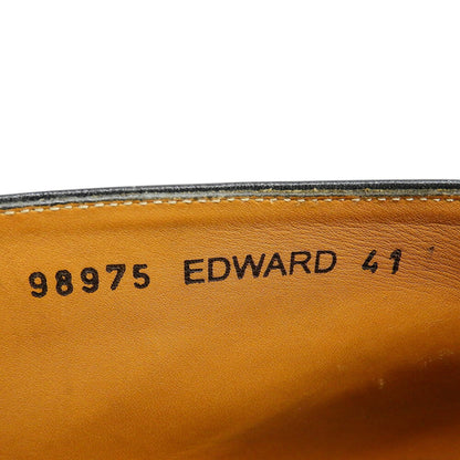 JALAN SRIWIJAYA Edward Chukka Boots Black Leather Size EU 41