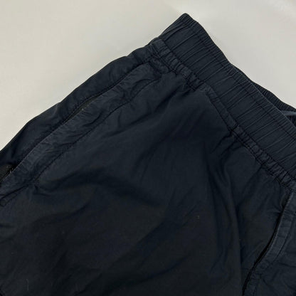 STONE ISLAND Logo Patch Tapered Cargo Pants Navy Size W29