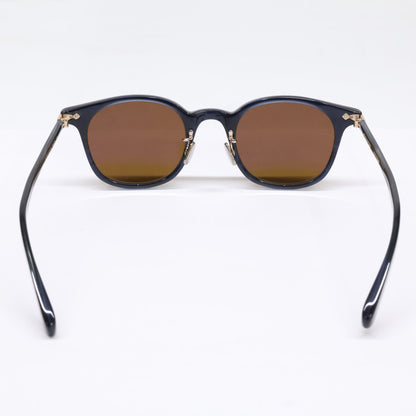 EYEVAN 770 Wellington Shape Sunglasses Navy Size 48X23-145
