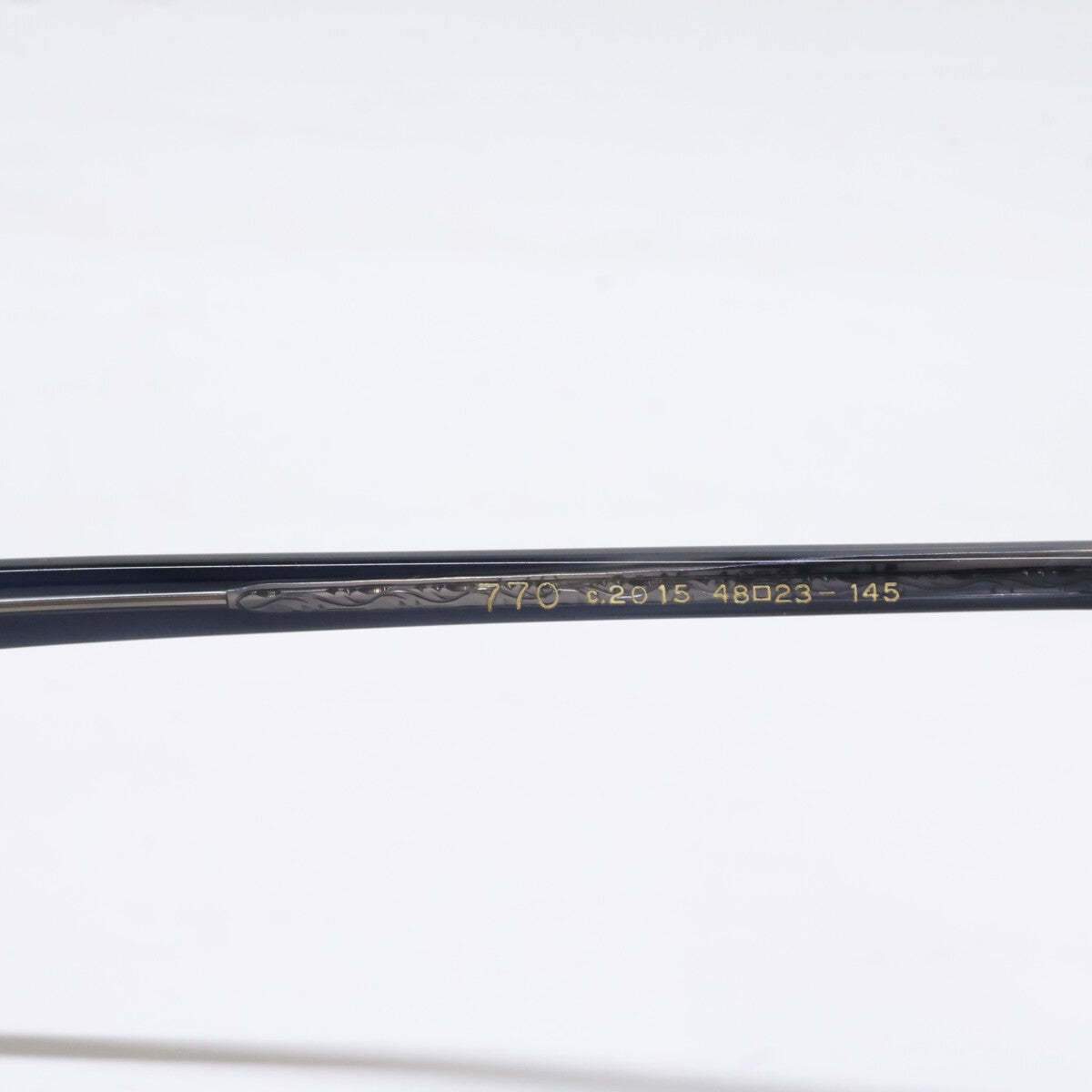 EYEVAN 770 Wellington Shape Sunglasses Navy Size 48X23-145