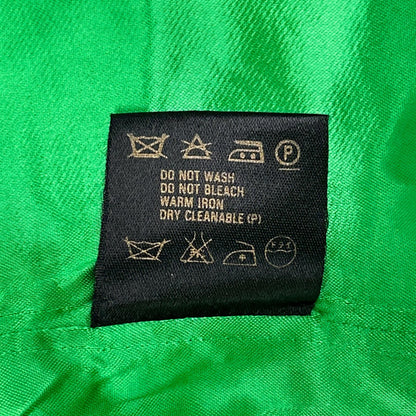 ESCADA 90s Wool Cashmere Gold Button DB Blazer Green Size 38