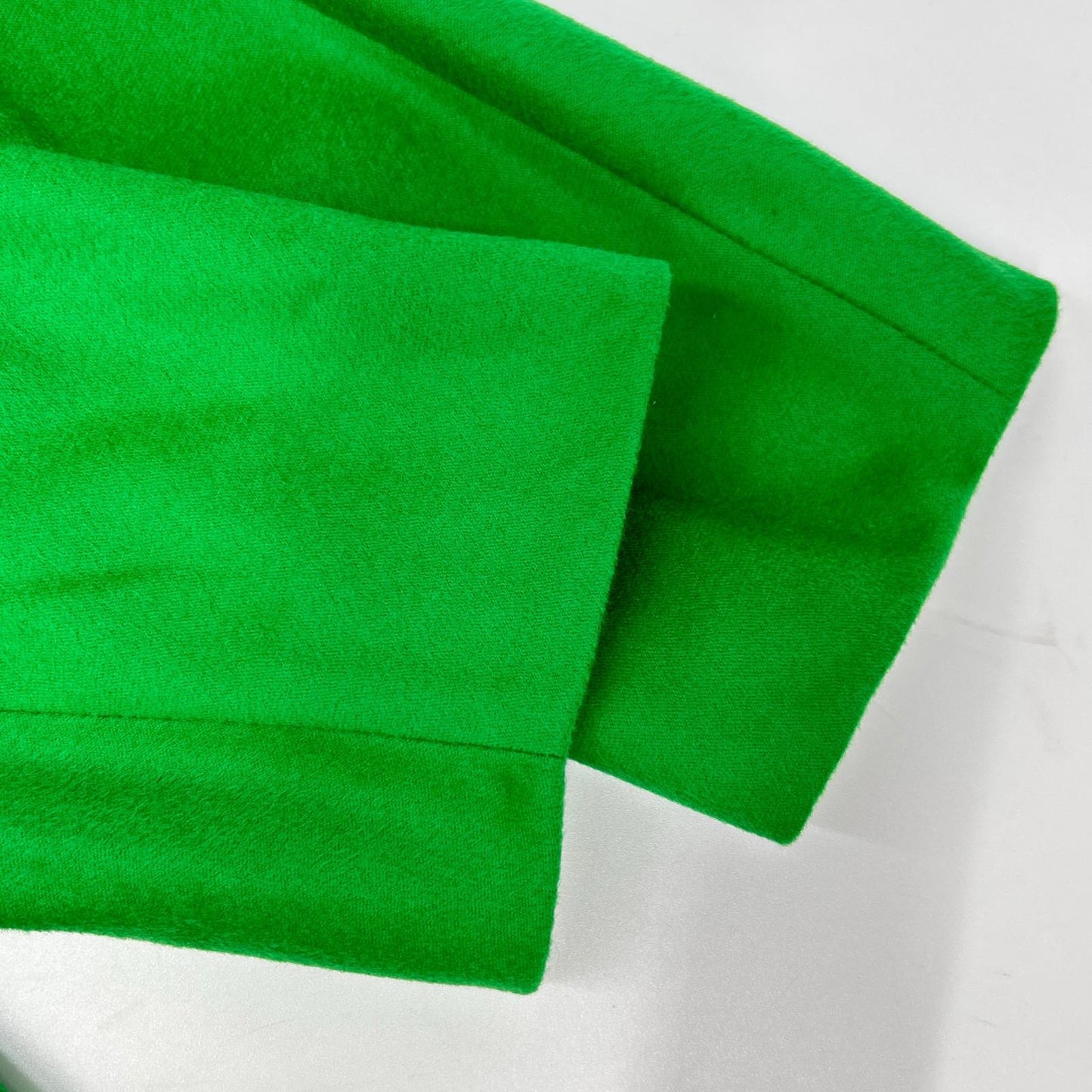 ESCADA 90s Wool Cashmere Gold Button DB Blazer Green Size 38