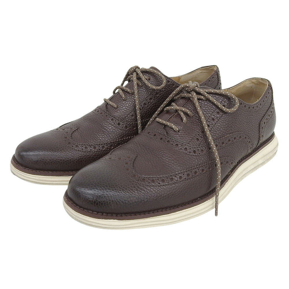COLE HAAN Original Grand Wingtip Sneakers Brown Size 10