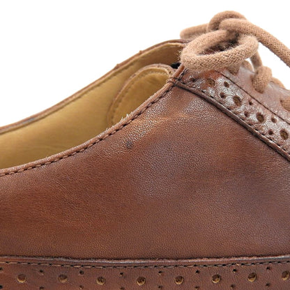 COLE HAAN Lunargrand Leather Sneakers Brown Size 9.5(US)