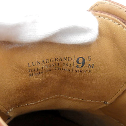COLE HAAN Lunargrand Leather Sneakers Brown Size 9.5(US)