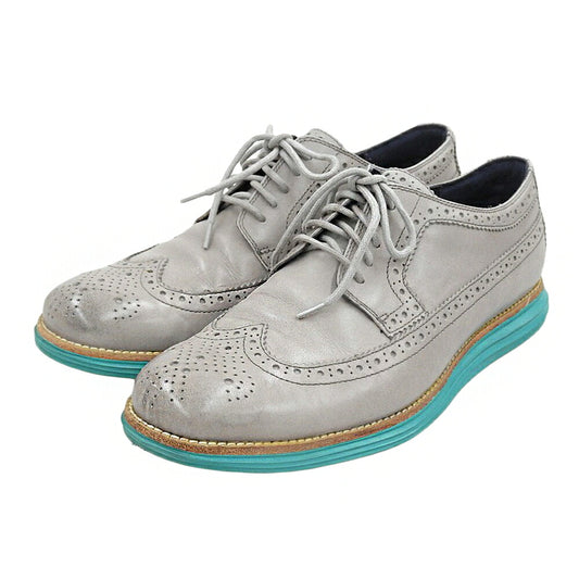 COLE HAAN LunarGrand Wingtip Sneakers Gray Size 10(US)